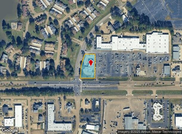 1595 W Government St, Brandon, MS Parcel Map