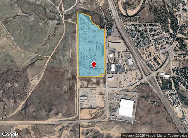 10610 Charter Oak Ranch Rd, Fountain, CO Parcel Map