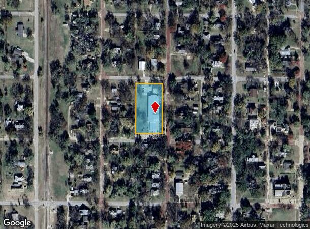  501 N Vine St, Peabody, KS Parcel Map