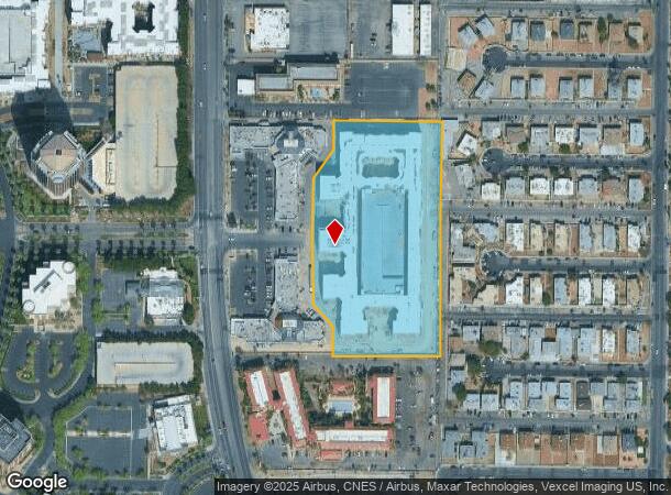 3930 Paradise Rd, Las Vegas, NV Parcel Map