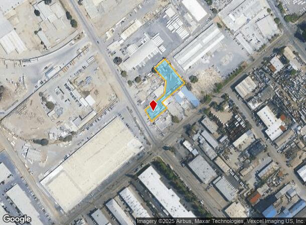  1670 S 7Th St, San Jose, CA Parcel Map