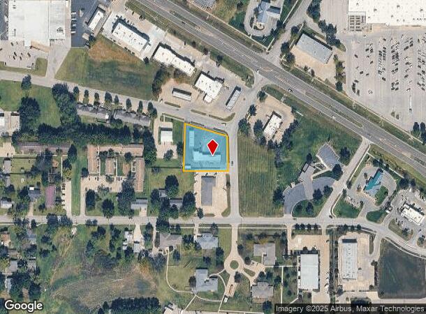  1125 E Kaskaskia St, Paola, KS Parcel Map