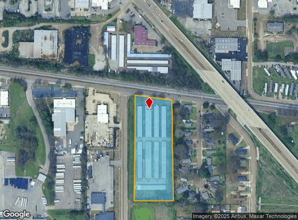 651 S Rowlett St, Collierville, TN Parcel Map