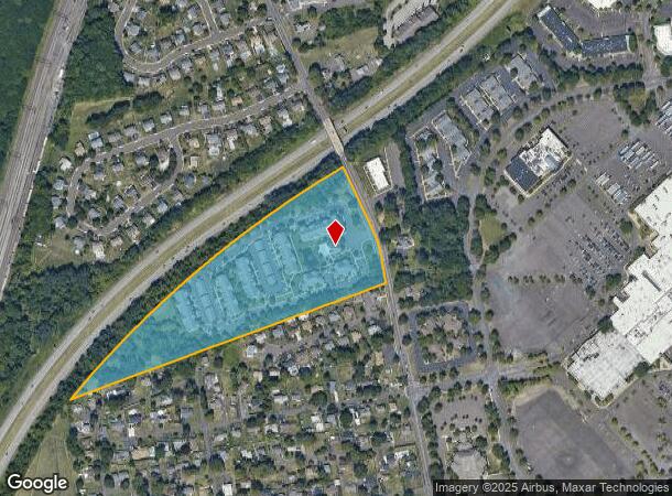  8101 Fonthill Ct, Langhorne, PA Parcel Map