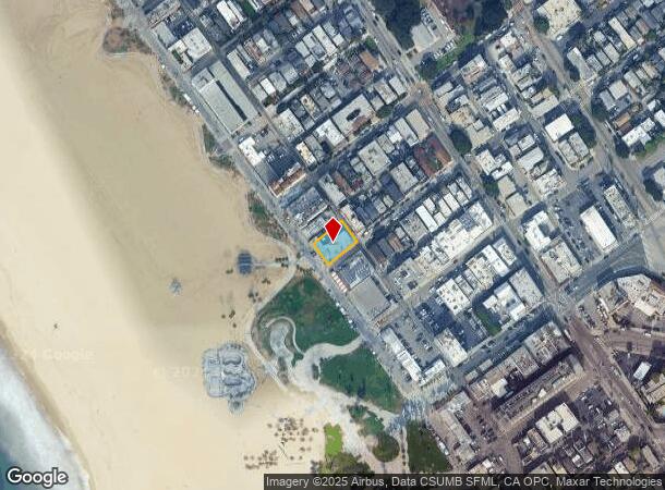  1313 Ocean Front Walk, Venice, CA Parcel Map