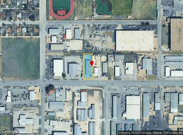 2238 Industrial Blvd, Abilene, TX Parcel Map