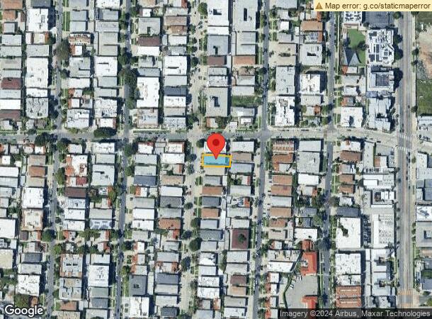  1108 S Sherbourne Dr, Los Angeles, CA Parcel Map