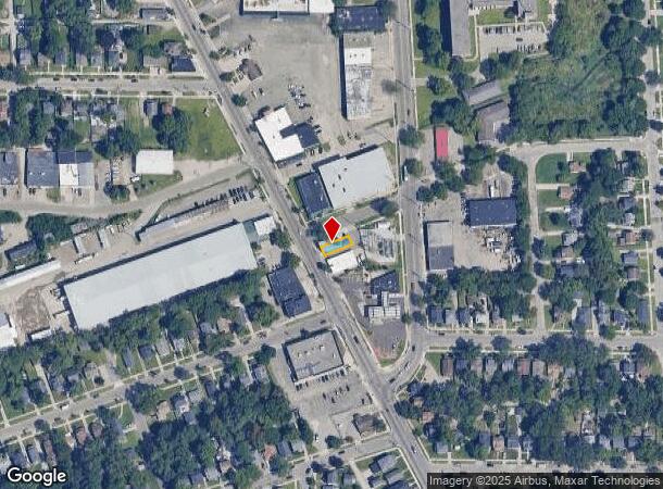  1548 Kalamazoo Ave Se, Grand Rapids, MI Parcel Map