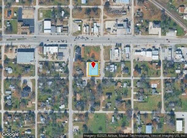112 S Hovey St, Boyd, TX Parcel Map