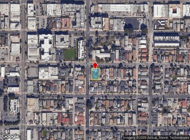 902 S Mesa St, San Pedro, CA Parcel Map