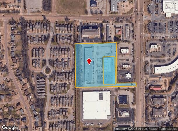 4205 Hacks Cross Rd, Memphis, TN Parcel Map