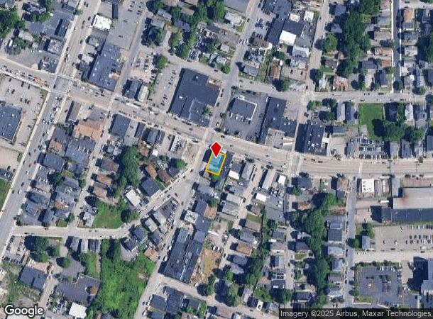  212 1/2 Chandler St, Worcester, MA Parcel Map