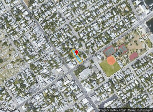  1209 Truman Ave, Key West, FL Parcel Map