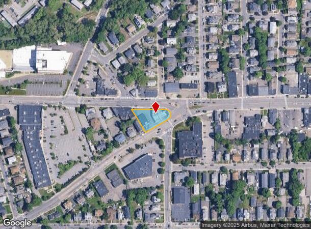  962 Main St, Waltham, MA Parcel Map