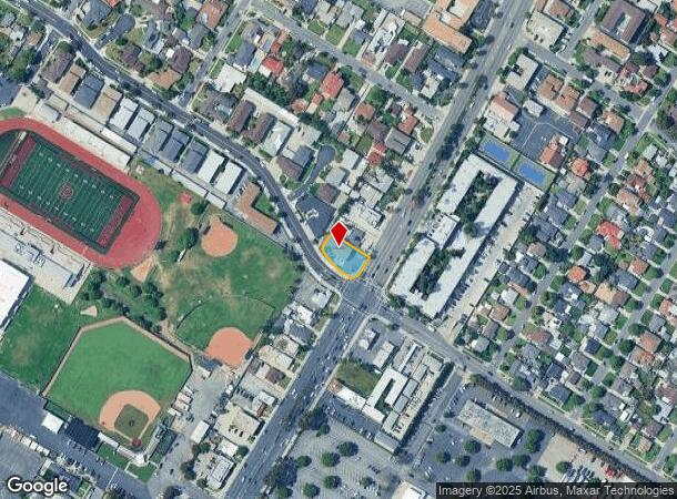  10751 Lakewood Blvd, Downey, CA Parcel Map