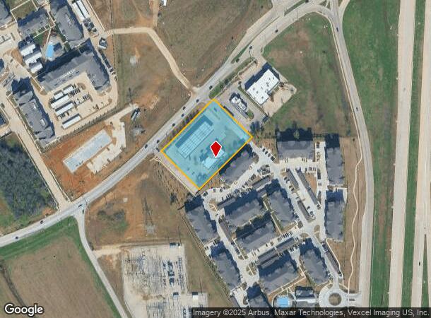 1350 Debbie Ln, Arlington, TX Parcel Map