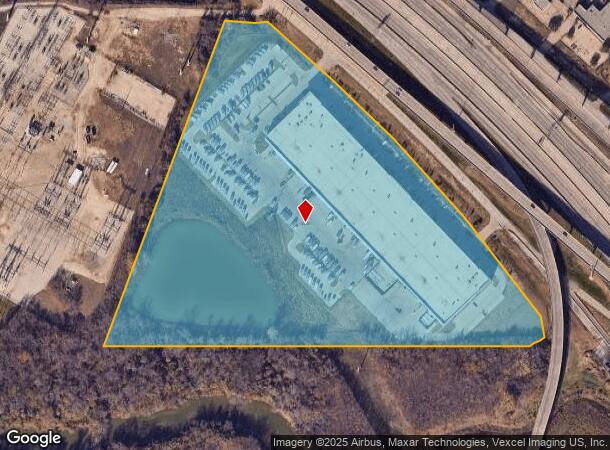  2643 N Interstate 35E, Carrollton, TX Parcel Map