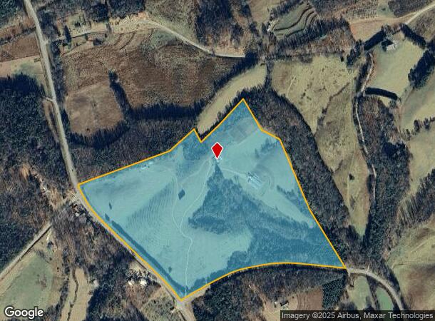 498 Raines Rd, Mountain Rest, SC Parcel Map