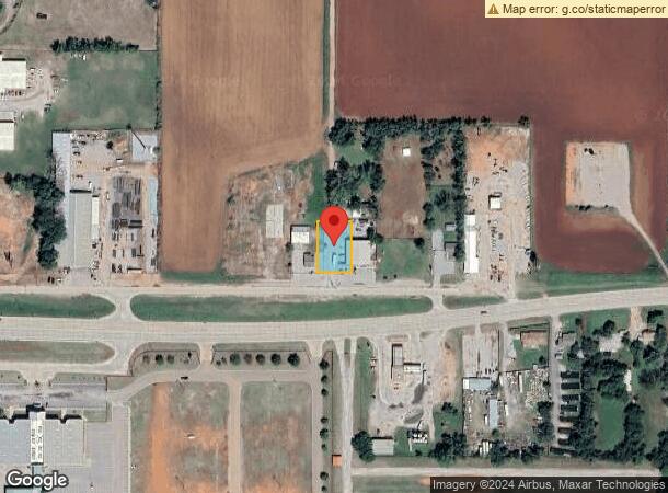  627 E Choctaw Ave, Chickasha, OK Parcel Map