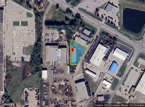 650 Behren Ct, Columbus, IN Parcel Map