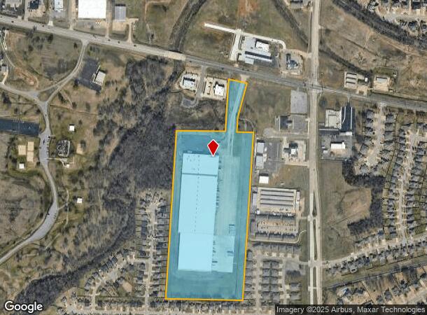 8100 S Zero St, Fort Smith, AR Parcel Map