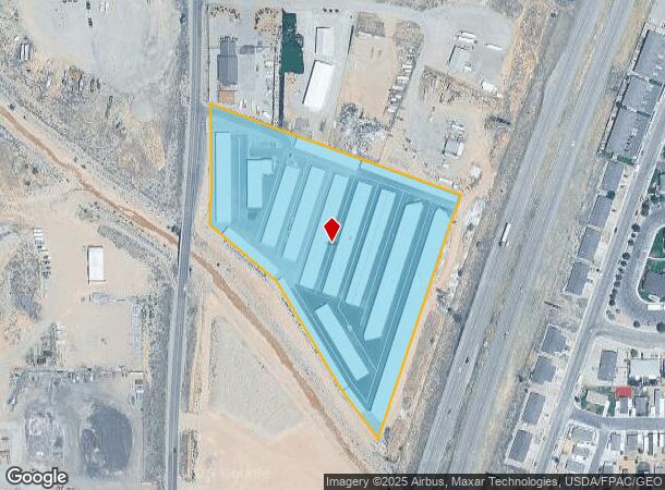 1216 N Bulldog Rd, Cedar City, UT Parcel Map