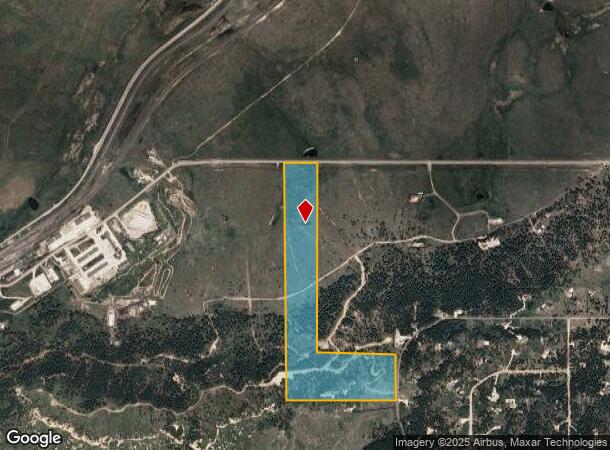  County Line Rd, Monument, CO Parcel Map