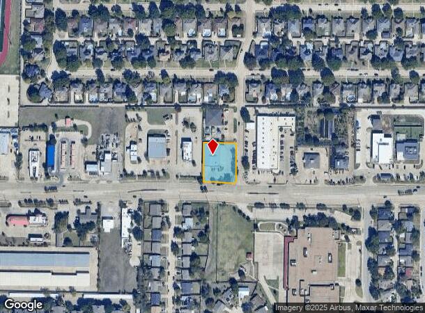  721 E Main St, Allen, TX Parcel Map