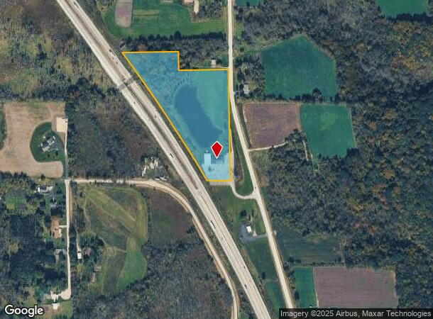 6711 County Rd W, Allenton, WI Parcel Map