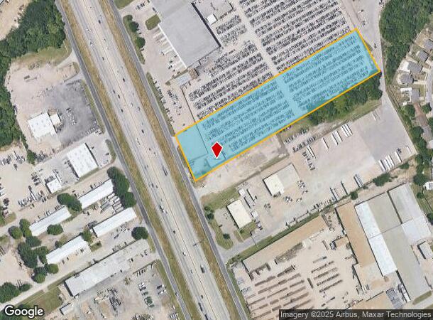 1310 S Interstate 45 Service Rd, Hutchins, TX Parcel Map