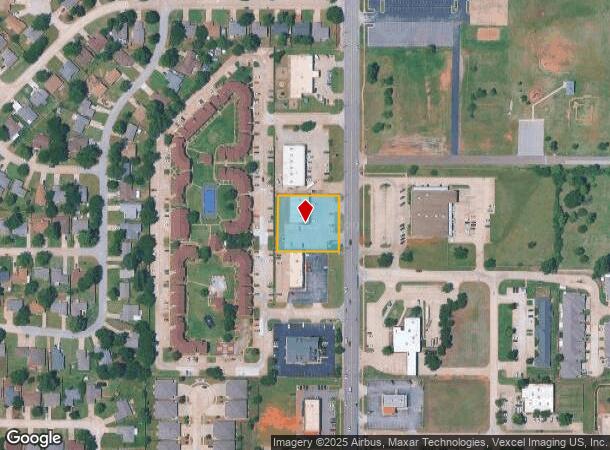 601 N Mustang Rd, Mustang, OK Parcel Map