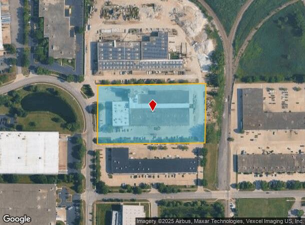 1805 High Grove Ln, Naperville, IL Parcel Map