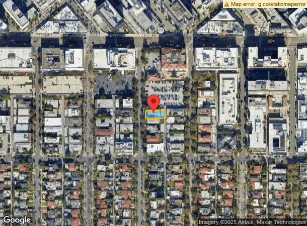  136 S Peck Dr, Beverly Hills, CA Parcel Map