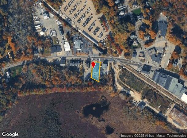  1127 Main St, Hanson, MA Parcel Map