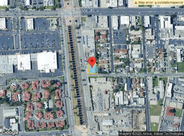  200 S Alameda St, Compton, CA Parcel Map