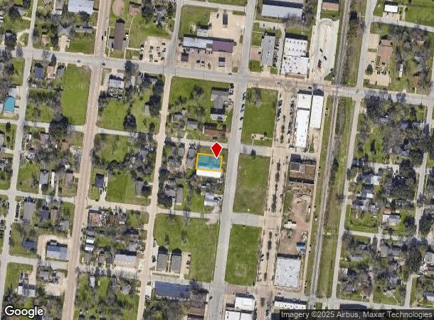 608 N Bryan Ave, Bryan, TX Parcel Map