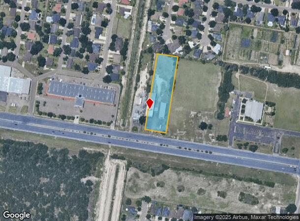  3911 W State Highway 107, Edinburg, TX Parcel Map