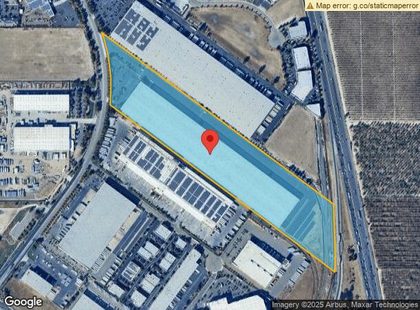  600 Spreckels Ave, Manteca, CA Parcel Map