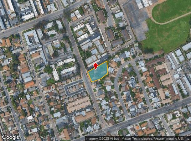  664 N Fig St, Escondido, CA Parcel Map
