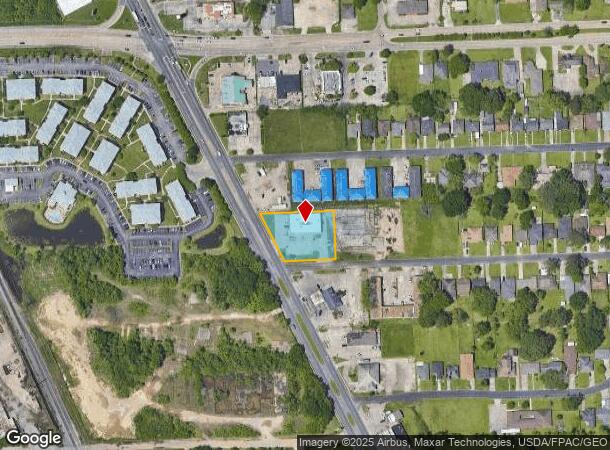  7838 Scenic Hwy, Baton Rouge, LA Parcel Map