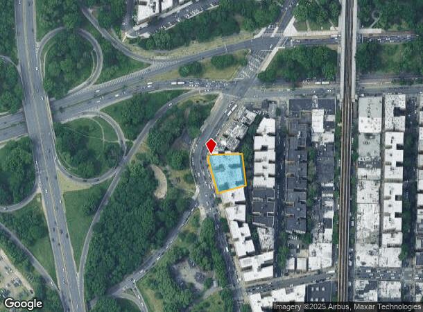 2180 Bronx Park E, Bronx, NY Parcel Map