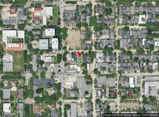  909 Marshall St, Houston, TX Parcel Map