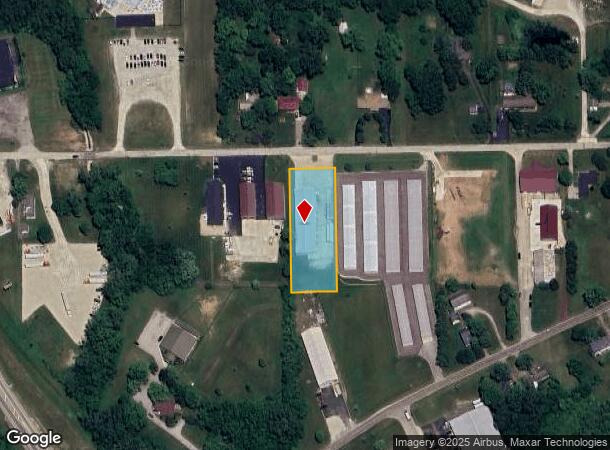 7244 Pleasant Plain Rd, Clayton, OH Parcel Map
