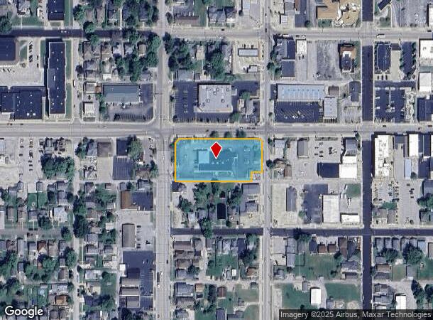 1206 16Th St, Bedford, IN Parcel Map