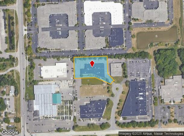 27101 Hills Tech Ct, Farmington Hills, MI Parcel Map