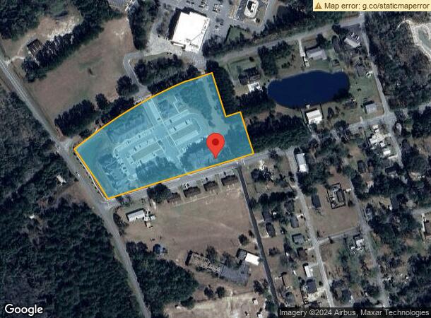  908 W Park St, Hahira, GA Parcel Map