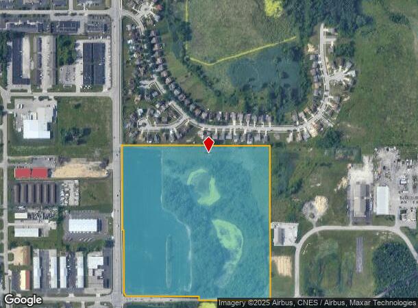  8719 Mississippi St, Merrillville, IN Parcel Map