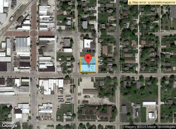  102 N Church St, Gibson City, IL Parcel Map