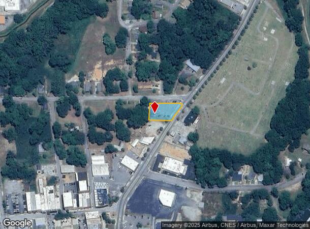 337 N Harper St, Laurens, SC Parcel Map