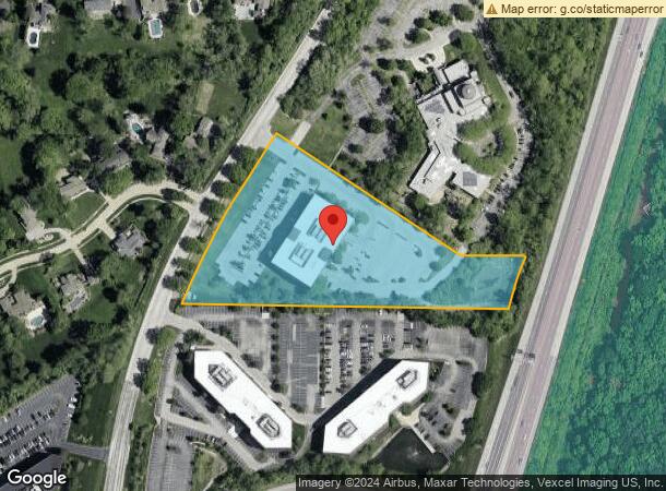  390 S Woods Mill Rd, Chesterfield, MO Parcel Map